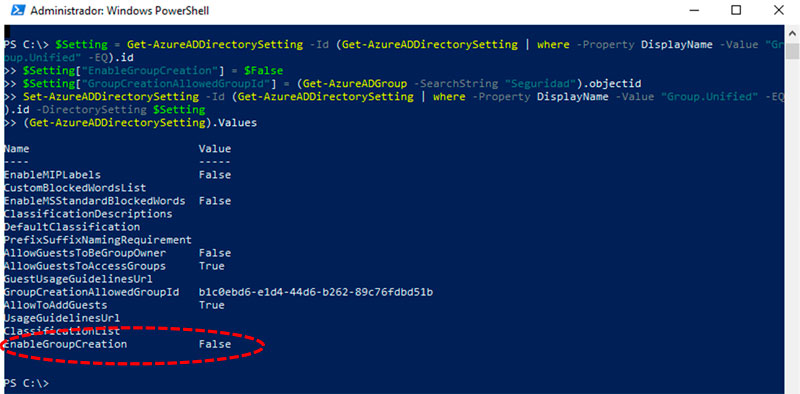 Office 365 | Crear grupos en Office 365 con PowerShell