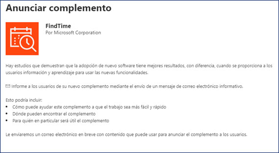 microsoft-365-findtime-anunciar-complemento