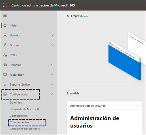 microsoft-365-findtime-configuracion