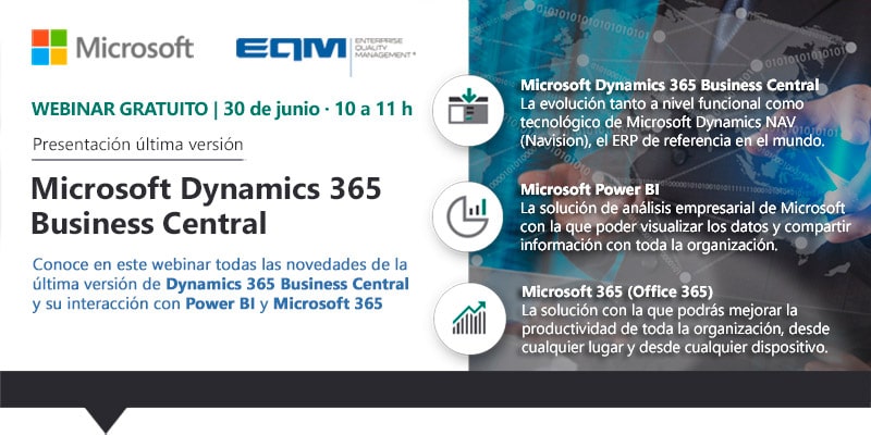 webinar gratuito Dynamics 365 Business Central