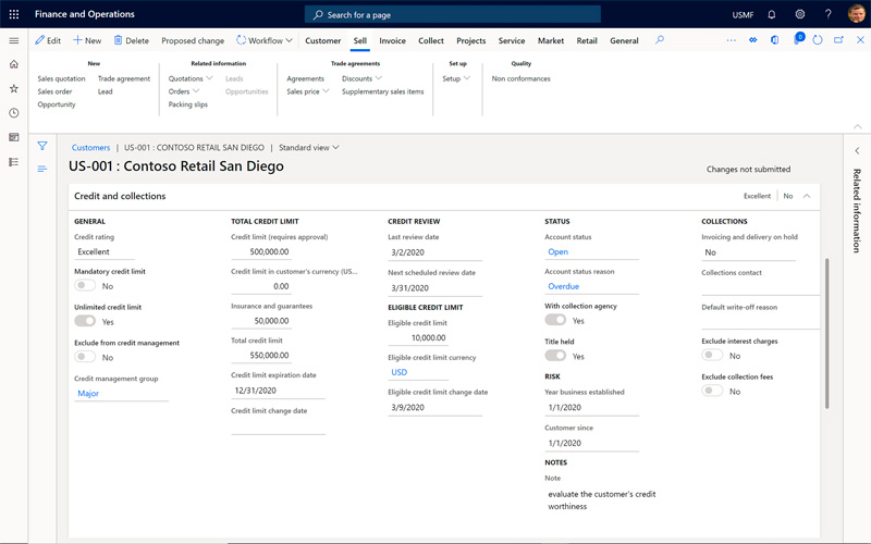 Microsoft Dynamics 365 Finance