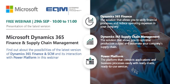 Webinar Dynamics 365 SCM