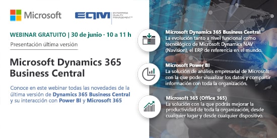 Webinar Dynamics 365 Business Central