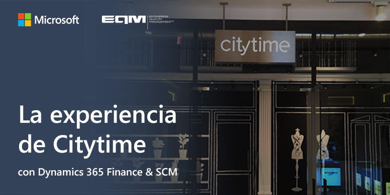 Citytime y Dynamics 365 para la transformación digital