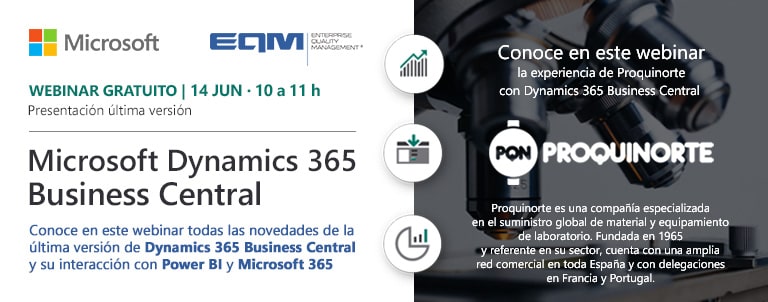 Webinar Dynamics 365 Business Central