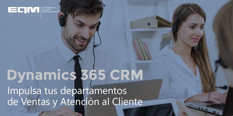Dynamics 365 CRM para departamentos