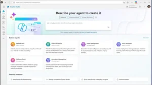 Microsoft Copilot Studio Screenshot
